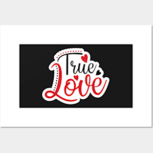 Valentine's Day Stickers - True Love Posters and Art